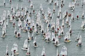 L'equip de regates d'Optimist del CN Cambrils competeix a la Internacional Vila de Palamós
