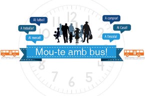 Aparcam engega la campanya "Amb el bus arribem a l'hora"