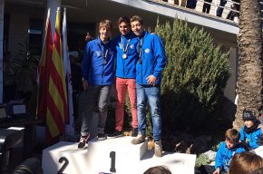 Marcelo Cairo, Leandre García i Aleix Monmany copen el podi de làser 4.7 a la Carnaval Race de Port d'Aro