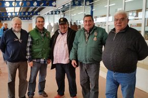 Set tiradors del Club de Tir Olímpic Cambrils disputen la primera tirada del campionat Interclubs de Tarragona