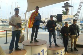 El regatista cambrilenc Món Cañellas, campió d'Espanya en làser radial
