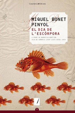 Cossetània Edicions publica "El dia de l'escórpora" de Miquel Bonet, V Premi de Narrativa Marítima Vila de Cambrils