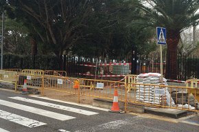 Es construeix un nou accés al parc del Pescador que el connectarà amb la plaça de Mossèn Batalla