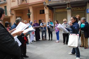 Caminada per la Ruta de la Memòria de la Pau per celebrar el Dia Mundial de la Salut