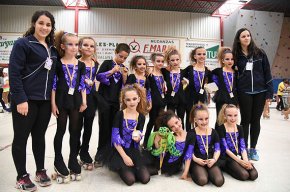 Setena posició del CP Cambrils amb la coreografia "Encanteri" al Trofeu de grups xou del Pla de Santa Maria