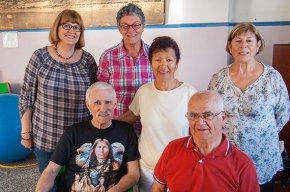 Els Amics de la Sardana ensenyen balls en línia a usuaris amb discapacitat de Villablanca