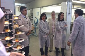 Visita institucional d'ERC a l'Escola d'Hoteleria de Cambrils i a l'Institut d'Horticultura de Reus