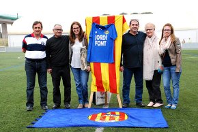 El FC Cambrils homenatja al recentment desaparegut Jordi Font, membre de la junta directiva del club