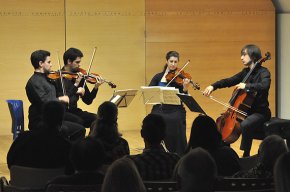 Concert de corda amb el Quartet Versus a la Cripta de l'Ermita