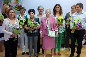 Les Dones Amunt enceten les XXIX Jornades Culturals amb la inauguració d'una exposició dels seus treballs