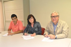 Les formacions locals d'ERC, SI i MES signen el compromís independentista de l'ANC