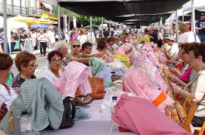 L'Escola de Puntaires de Cambrils, present a la 28a Diada de la Puntaire a Terrassa