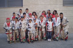 Els Diables Cagarrieres de Cambrils actuen a la festa major de Sant Anastasi de Lleida