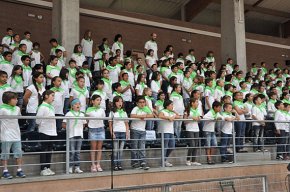 Més de 300 alumnes de tercer de primària participen a la cantata Els Músics de Bremen