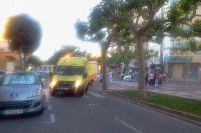 Una baralla al barri de l'Eixample acaba amb un home apunyalat