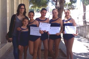 Júlia Agudo i Sheila Hurtado participen al campionat de Catalunya cadet de patinatge artístic