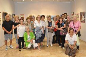 Els alumnes dels tallers del Casal Municipal de la Gent Gran presenten "Art gran", una variada mostra pictòrica