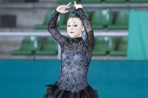 Alba Muñoz, sisena al campionat de Catalunya juvenil de patinatge artístic