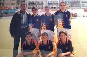 El recent fitxatge del Barça, Aleix Vidal, va jugar a l'infantil de l'Escola de Futbol Veterans de Cambrils