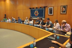 Comiats i emocions en el darrer ple del mandat