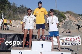 David Llaveria es proclama campió de Catalunya de Salvament i Socorrisme en la prova de banderes