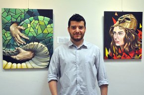 Albert Gutiérrez presenta "Trencadís", una colorista mostra pictòrica inspirada en el llegat de Gaudí