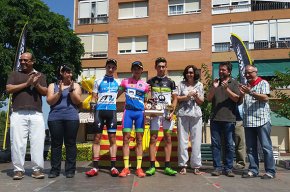 El ciclista Edgar Curto puja al podi en les dues proves disputades el passat cap de setmana