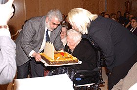 Josepa Cros Agramunt, l'àvia centenària de Cambrils