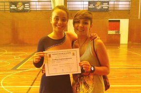 Sílvia Lahera obté el Certificat de Patinatge Artístic