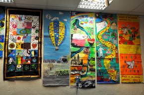 "Murals per la pau", un projecte que combina art, cultura i solidaritat