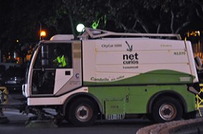 Es reforça el servei de neteja viària durant aquest mes d'agost