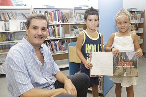 L'escriptor reusenc Aleix Cort posa punt i final a l'activitat "Juguem i llegim" de la Biblioteca
