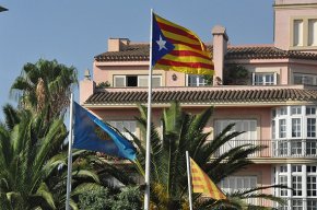 El PP demana a l'Ajuntament que faci retirar les estelades col·locades en espais públics