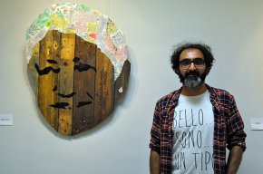 Joan Codina: "Vaig desfer els palets i a partir d'aquí vaig crear obres relacionades amb la dona"