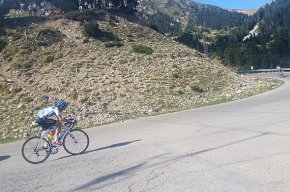 Edgar Curto, subcampió de Catalunya de Ciclisme de Muntanya en la categoria cadet
