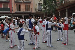 Els carrers del Barri Antic, escenari de la VI Festa Bastonera