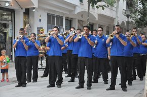 Primeres actuacions públiques de l'Associació Banda de Cornetes i Tambors Verge del Camí