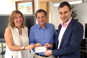 Comaigua dóna 800 euros a lAjuntament per al centre obert de lHospitalet de lInfant