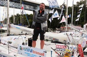Guillermo Cañardo del CN Cambrils inicia la travessa de l'Atlàntic en solitari