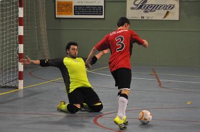 Noves victòries del CFS Mediterrani i del CFS Laguna a la Primera Divisió Catalana de futbol sala