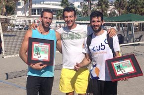 Cristóbal Ramírez queda subcampió d'Espanya de tennis platja