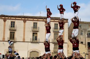 Els Xiquets de Cambrils signen la millor diada de la temporada en la Trobada de les Colles del Sud