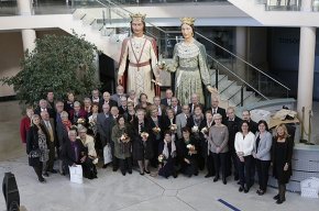 Una vintena de parelles cambrilenques celebren conjuntament les Noces d'Or