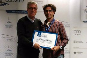 L'escola La Bòbila rep el distintiu de Centre Promotor dels Jocs Mediterranis 2017