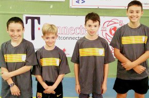 El CFS Laguna aporta cinc jugadors al campionat de Catalunya de seleccions base de futbol sala 