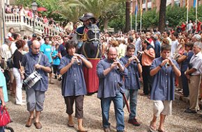 La recepció a les Maries del Camí, preàmbul de la festivitat de la patrona de Cambrils