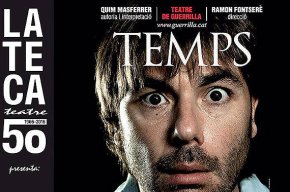 Rectificació del preu de les entrades per veure l'obra de teatre "Temps" de Quim Masferrer