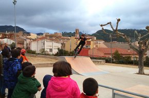 S'instal·la un skatepark al costat del camp de futbol de Vandellòs
