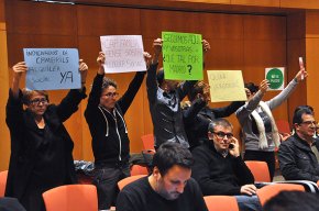 Reivindicació de lloguer social al plenari