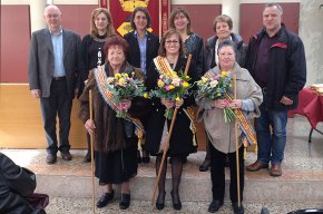 Una trentena de dones de l'Hospitalet de l'Infant celebra santa Àgueda